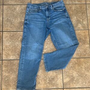 American Eagle Outfitters Size 10 Short Women's Blue 90’s Straight Leg Jeans